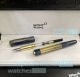 New 2023 Copy Montblanc Heritage Egyptomania Doue Vintage Fountain Pen Blue (4)_th.jpg